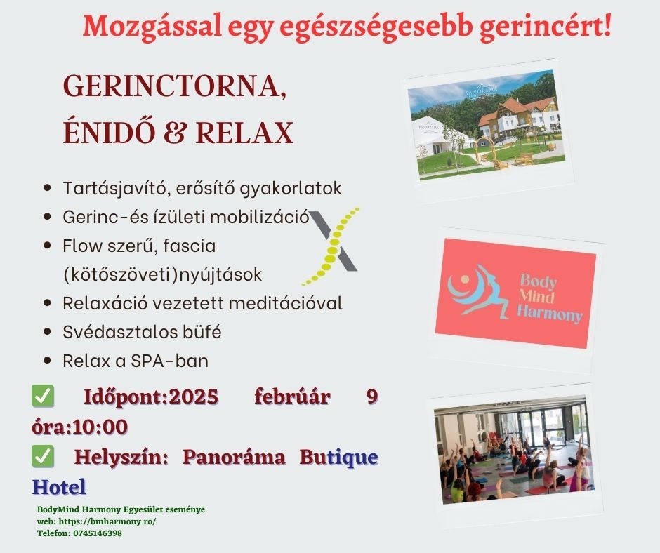 mozgassal egy egeszseges gerincert