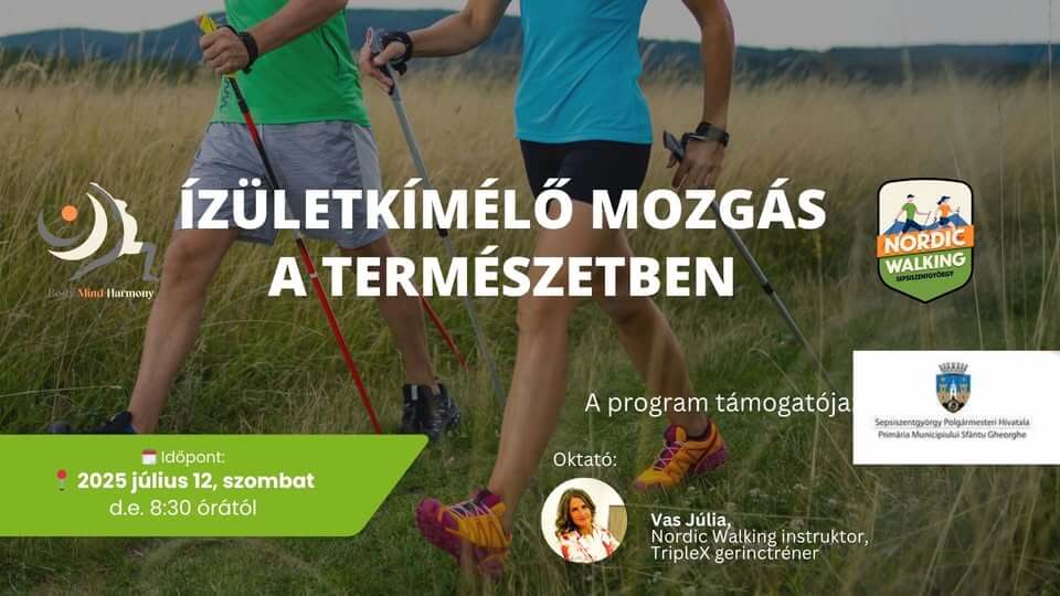 Izuletkimelo mozgassal a termeszetben